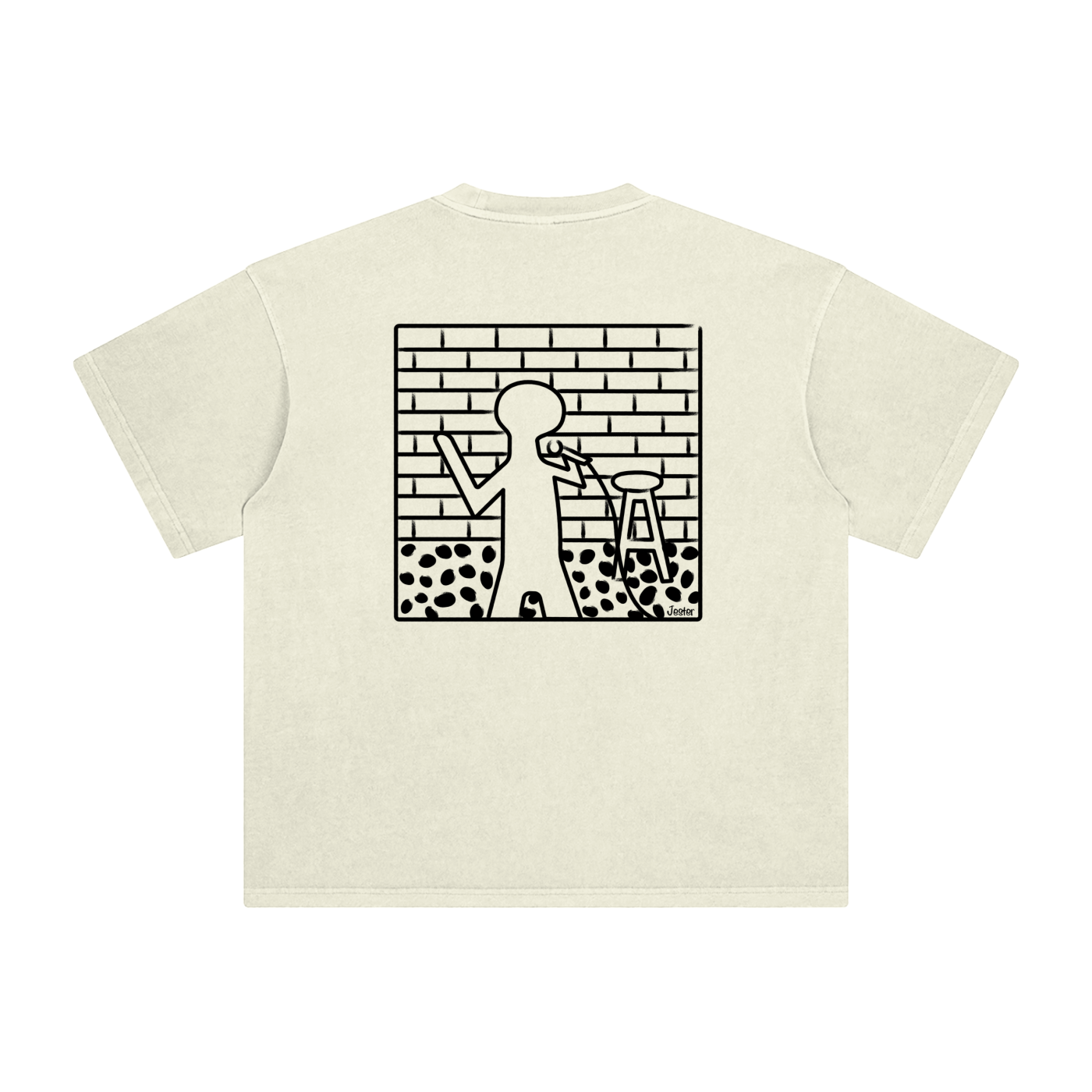 Jester Keith Comedian Sketch Pocket Tee - Vintage Washed #R00108