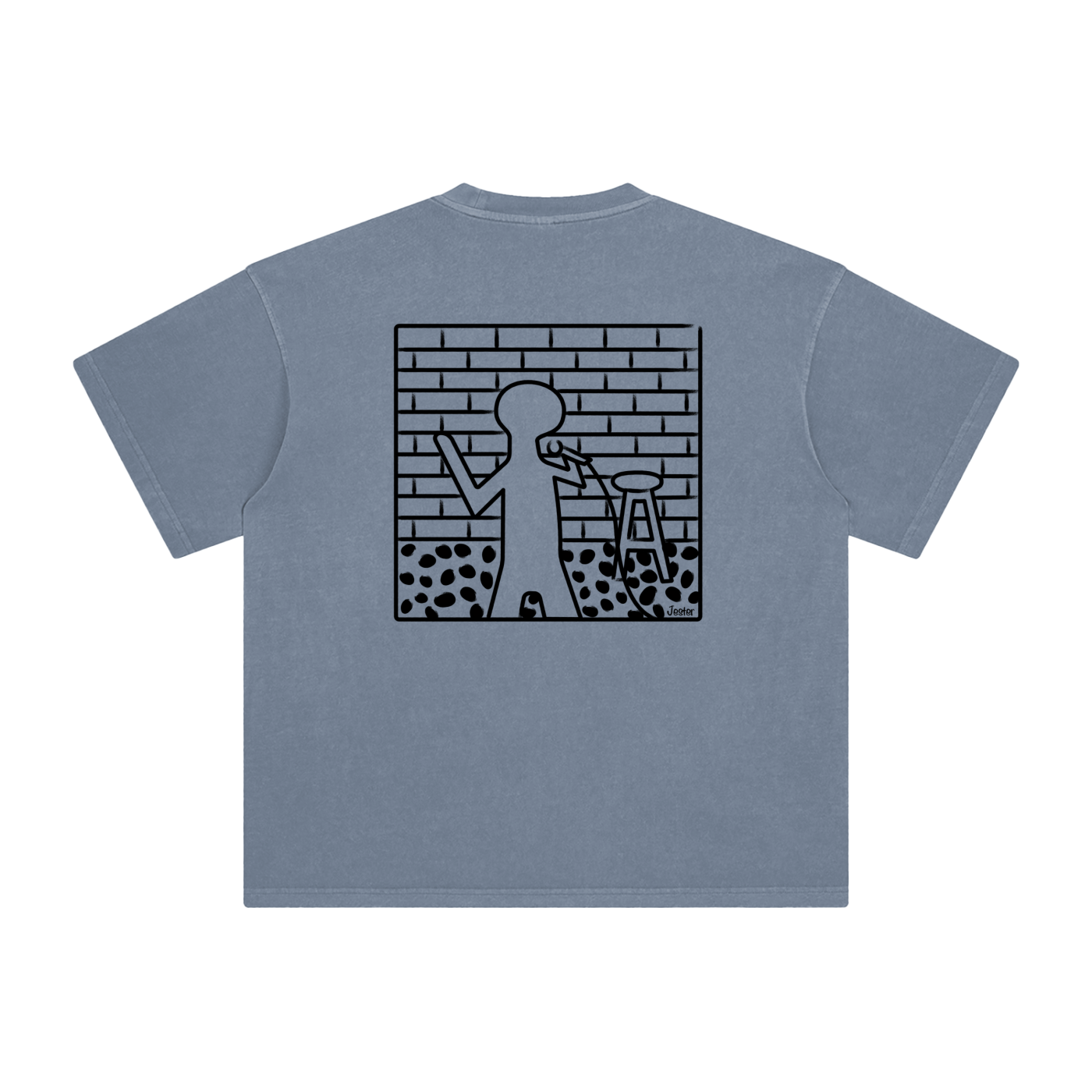Jester Keith Comedian Sketch Pocket Tee - Vintage Washed #R00108