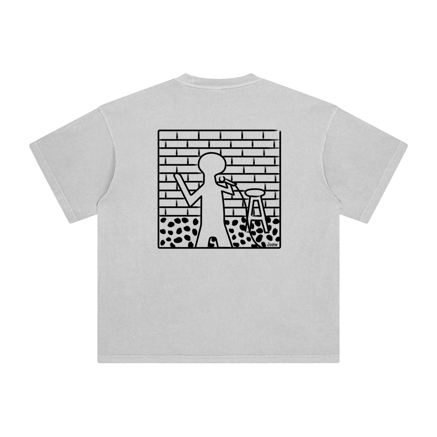 Jester Keith Comedian Sketch Pocket Tee - Vintage Washed #R00108