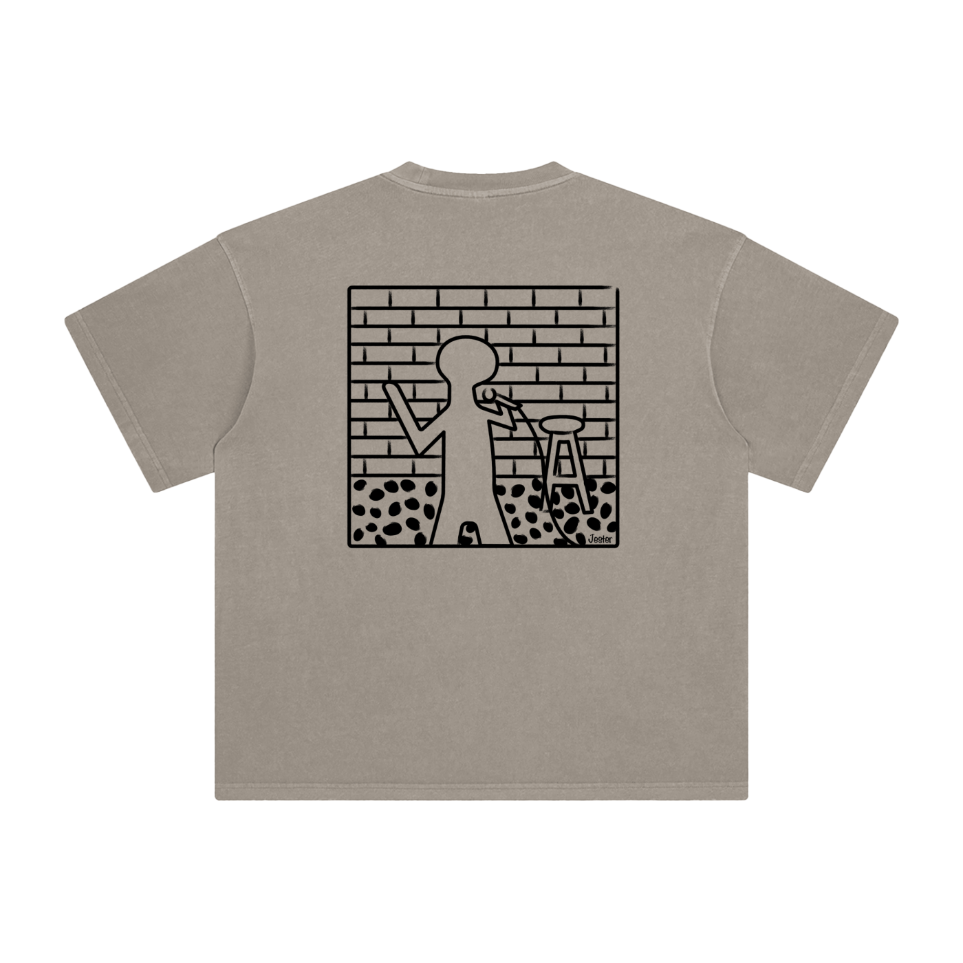 Jester Keith Comedian Sketch Pocket Tee - Vintage Washed #R00108