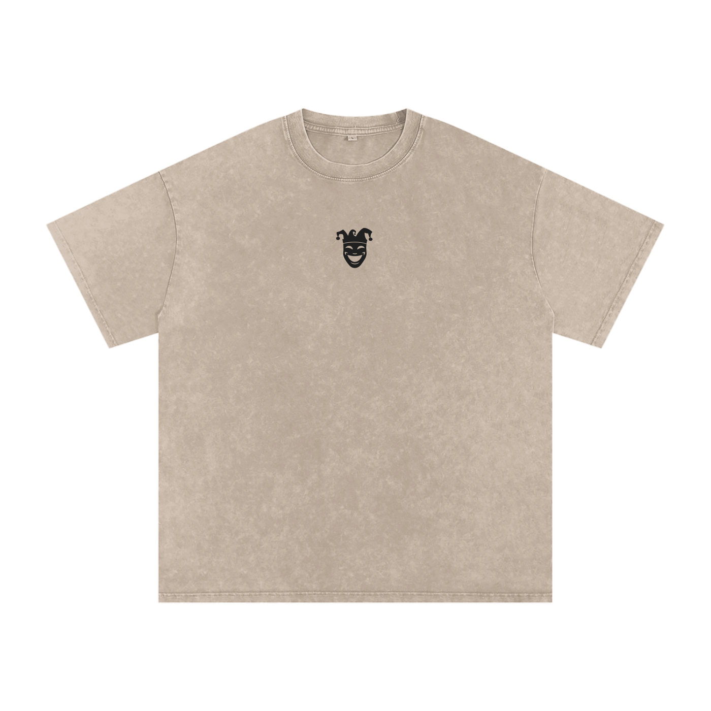 Jester Chest Logo Snow Washed Oversized T-Shirt