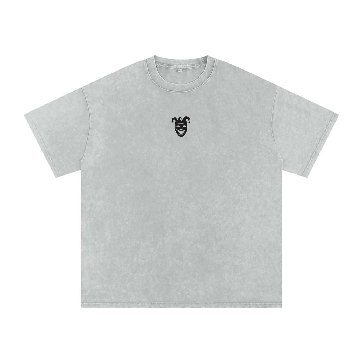 Jester Chest Logo Snow Washed Oversized T-Shirt