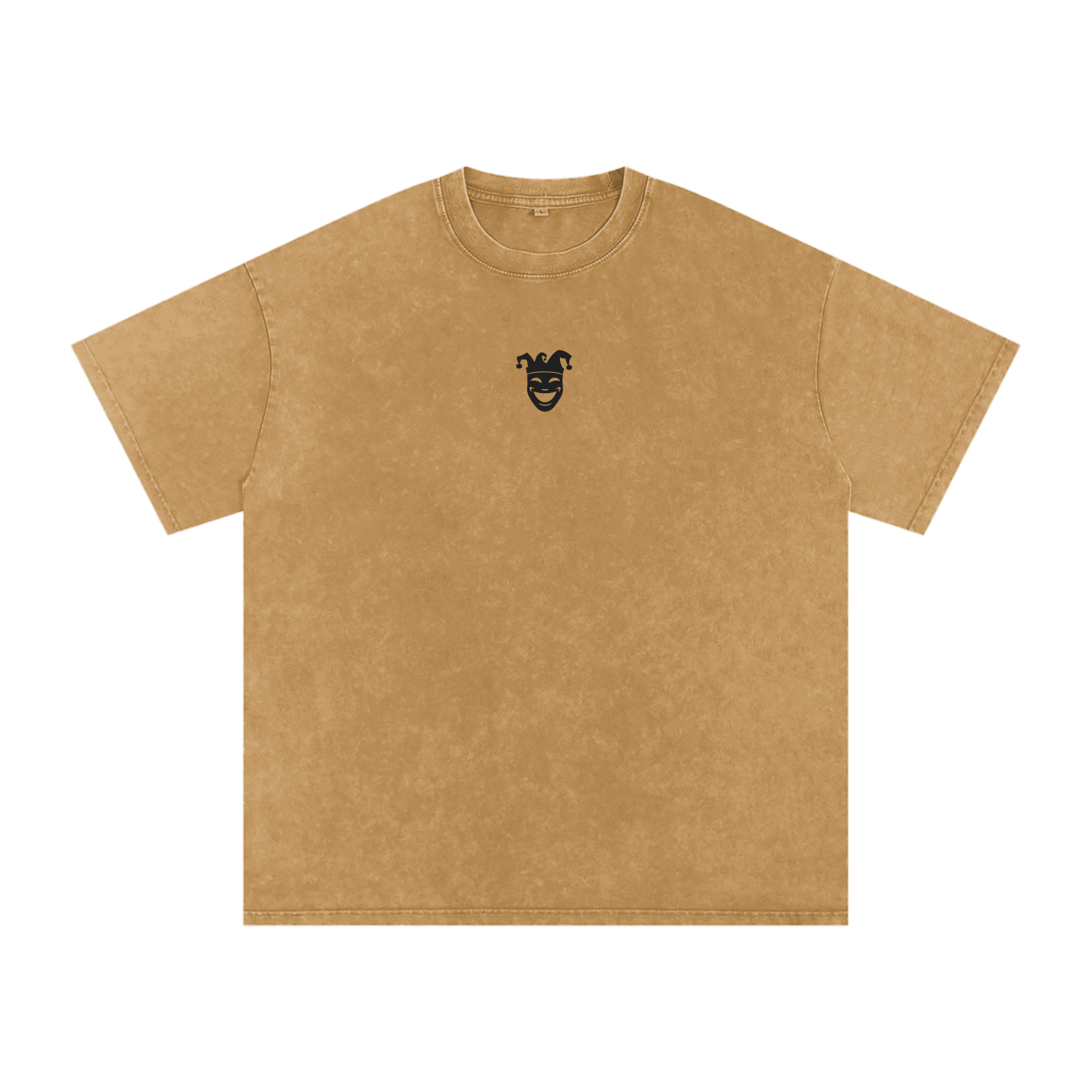 Jester Chest Logo Snow Washed Oversized T-Shirt