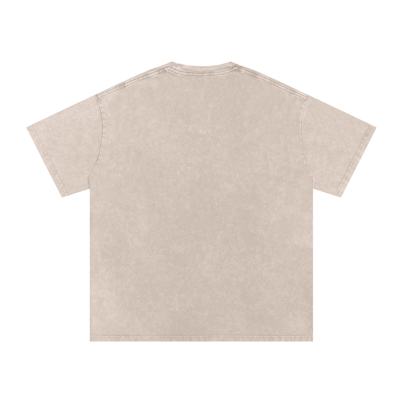Jester Chest Logo w Text Snow Washed Oversized T-Shirt