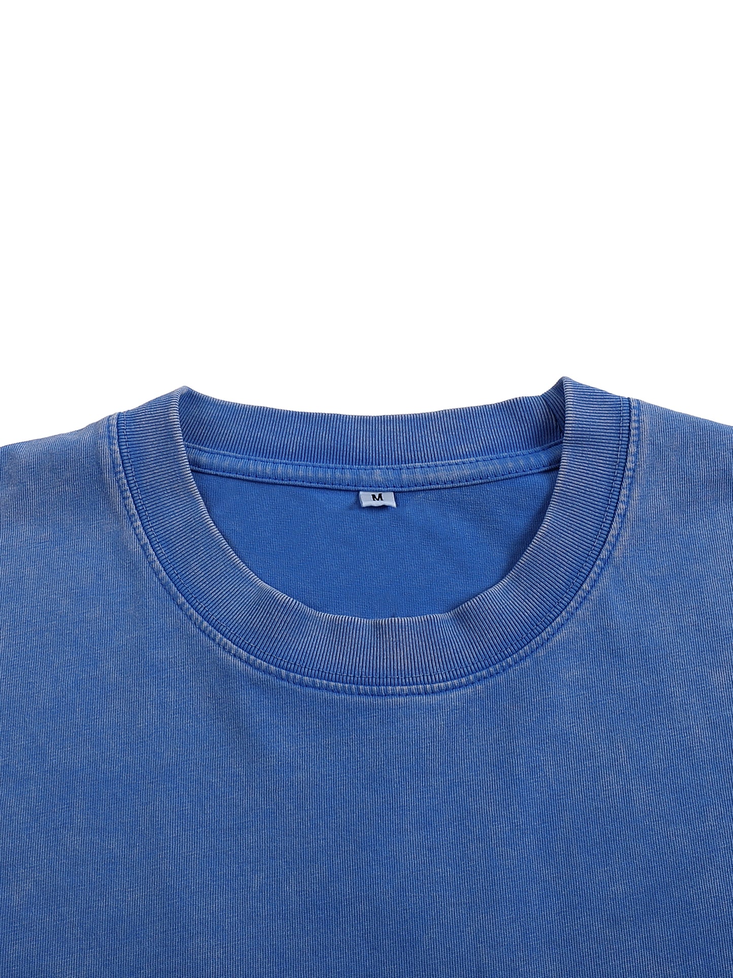 Jester Chest Logo w Text Snow Washed Oversized T-Shirt